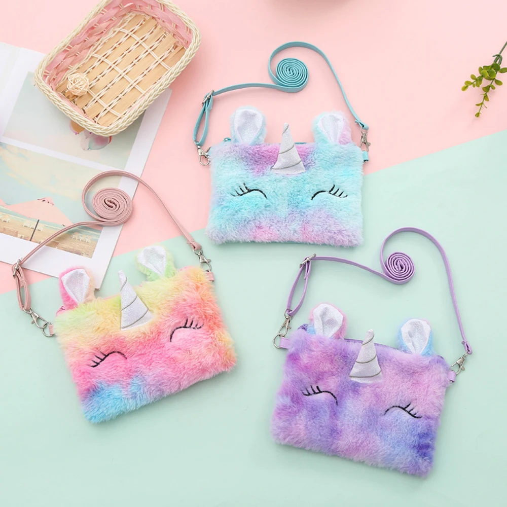 Cartera infantil unicornio