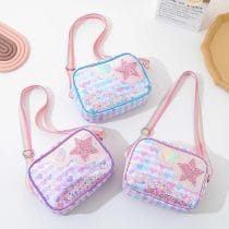 Bolso infantil corazones multicolor