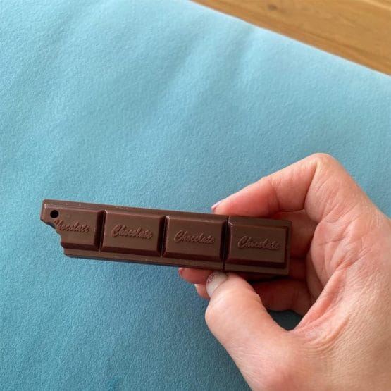 Boligrafo negro diseño chocolate