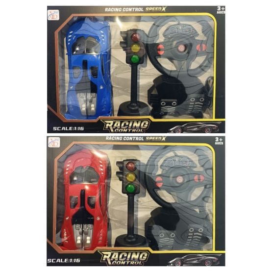 Auto racing a control remoto volante semaforo