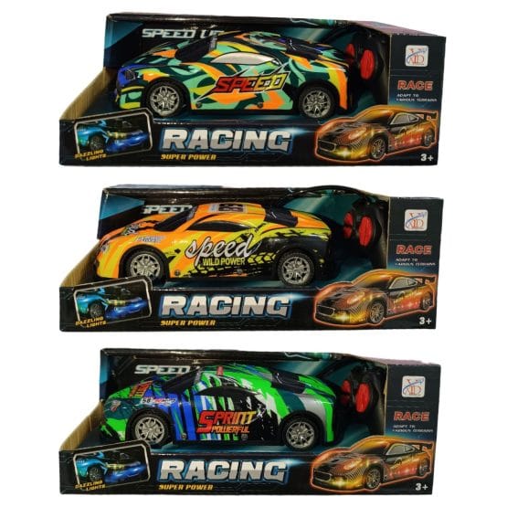 Auto racing a control remoto tuning