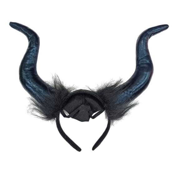 Tiara malefica tipo cuerina