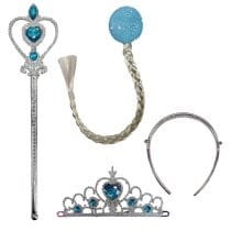 Set trenza con varita y corona