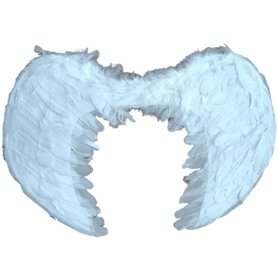 Alas de angel con plumas