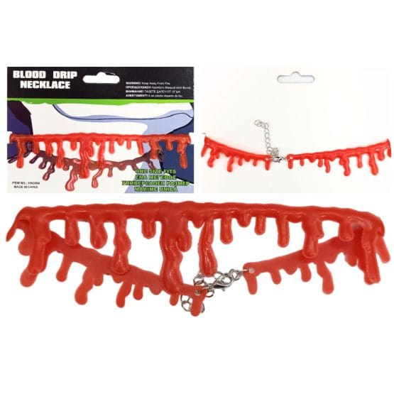 Collar de sangre halloween