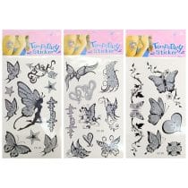 Tatuajes temporales con brillo