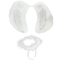 Alas de angel con aureola