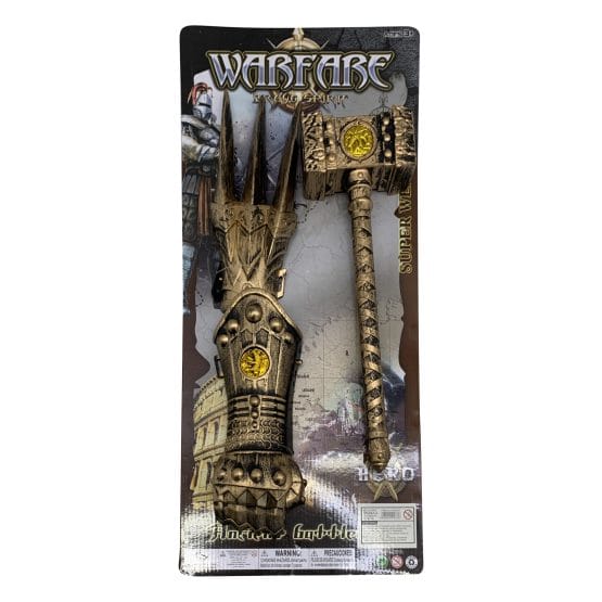 Set guerrero con martillo