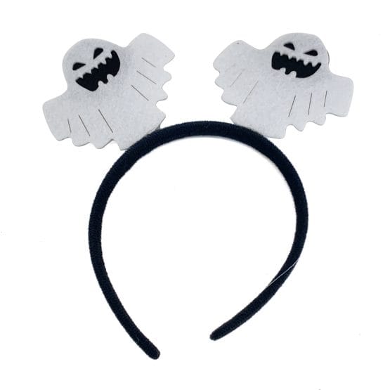 Tiara con aplique fantasmas en bolsa