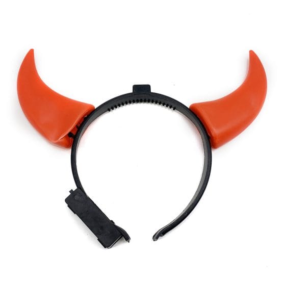 Tiara cuernos con luz