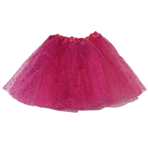 Disfraz pollera tul con luces y brillo