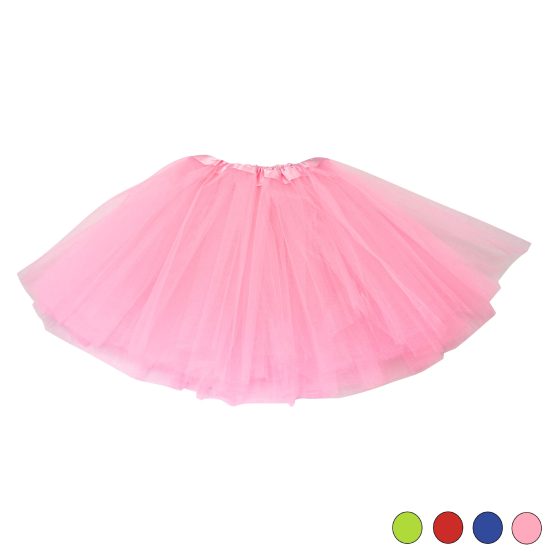 Disfraz pollera tul varios colores 17×29 cm