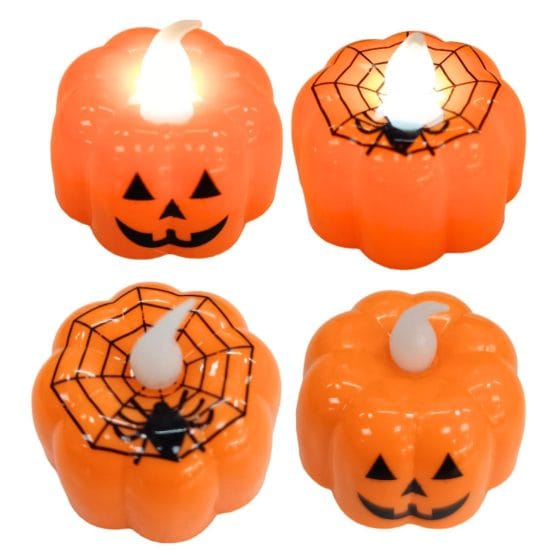 Vela calabaza led