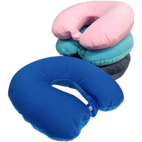 Almohada para viaje varios colores