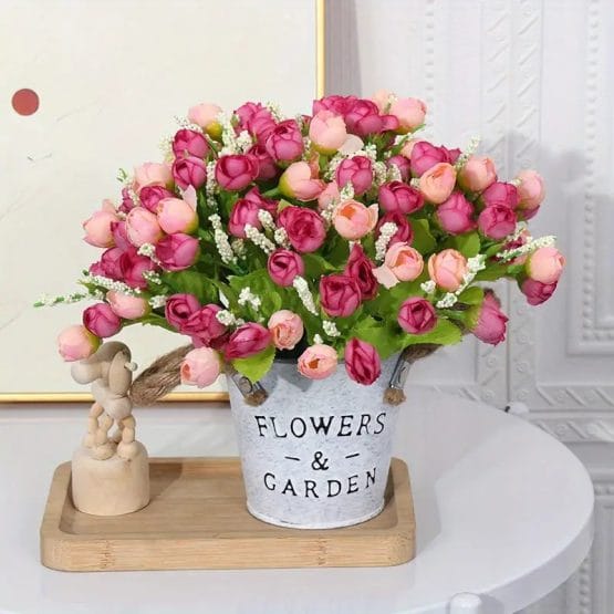 Ramo de rositas rococo 25cm