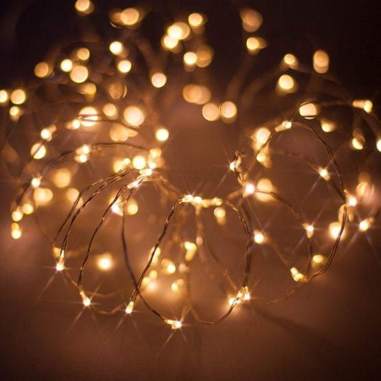 Luces luciernaga 3 metros a pila