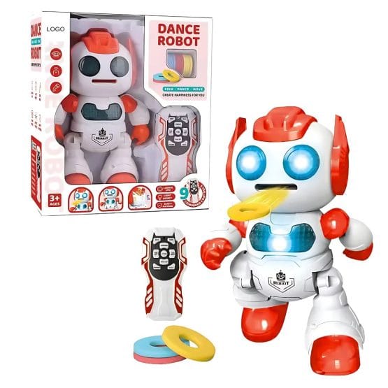 Robot con control remoto en caja