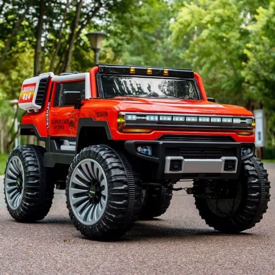 Jeep a bateria rojo grande