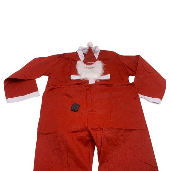 Disfraz de papa noel adulto 4 piezas