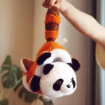 Peluche panda y zorro 2 en uno 40 cm.