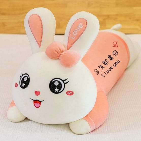 Peluche almohada conejito 70 cm.