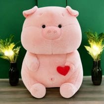 Peluche cerdito con alas 35 cm.