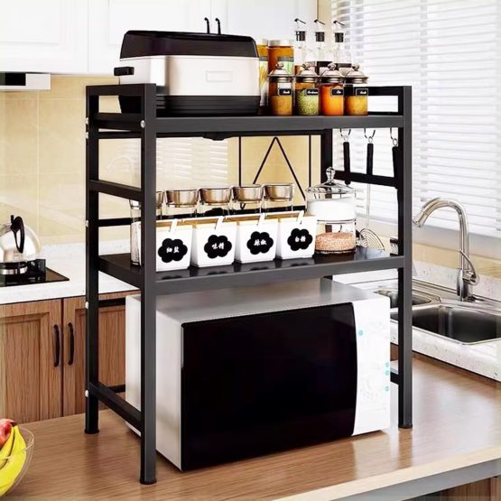 Mueble para microondas de metal