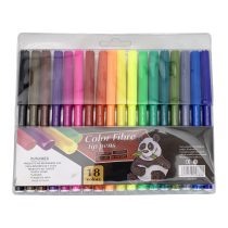 Marcadores finos x18 colores