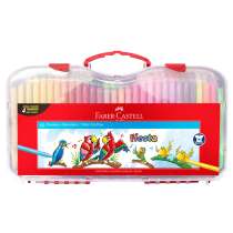 Marcadores faber finos estuche x60