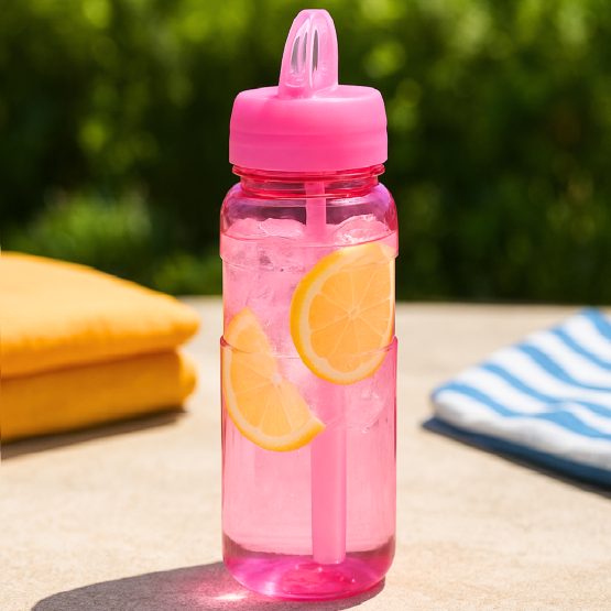 Botella deportiva con porta hielo 420ml