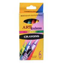 Crayolas finas x6 en caja