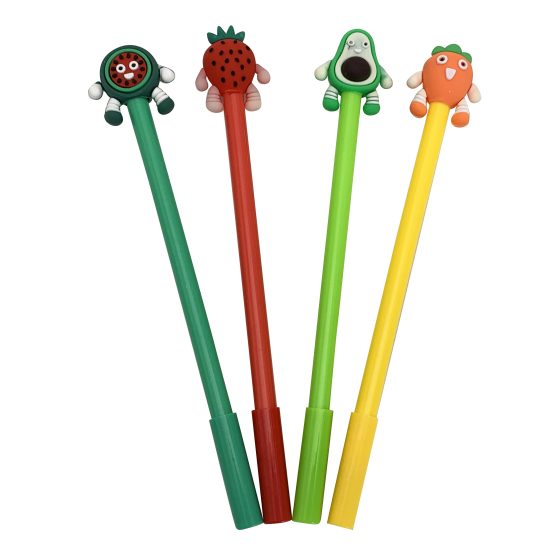 Lapicera gel de frutas