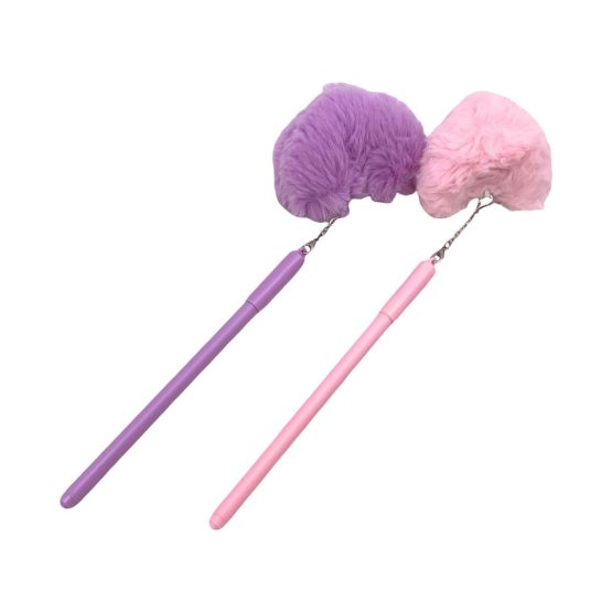 Lapicera gel aplique corazon