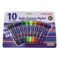 Marcador colores x10 con sello