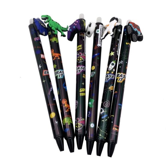 Lapicera gel borrable varios diseños