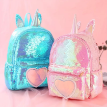 Mochila unicornio colores pastel