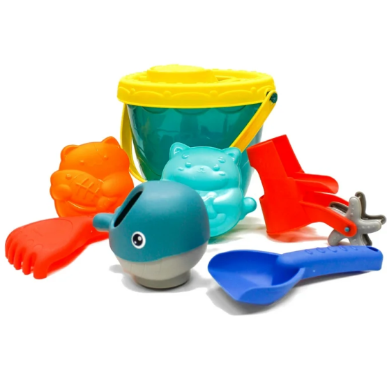 Balde para playa 9 piezas