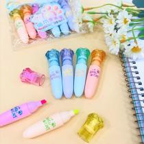Resaltadores mini patitas x6