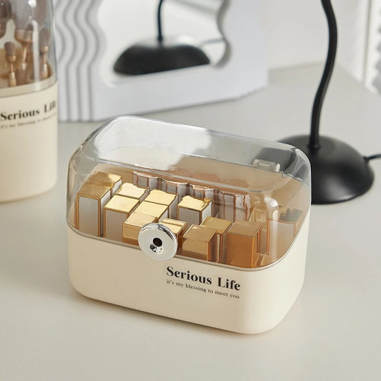 Organizador maquillaje labiales 19.5x13x14cm