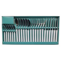 Cubiertos x24 blancos en caja