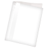 Forro pvc transparente unidad