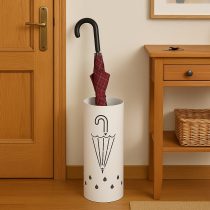 Paraguero de metal 2 colores 20x19x50 cm