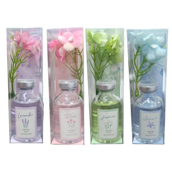 Aromatizador liquido con flor 30ml