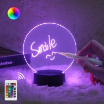 Lampara pizarra led con marcador 8×14.8 cm