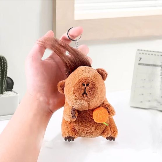 Llavero peluche capibara 12cm