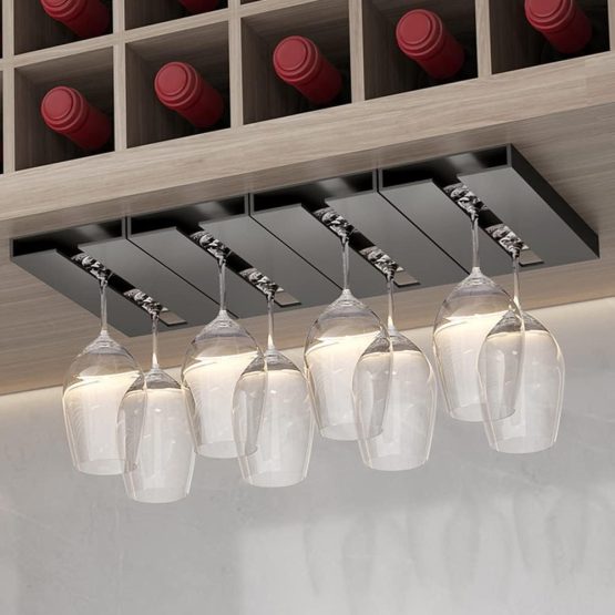 Soporte colgante de copas 26x11x2.3cm