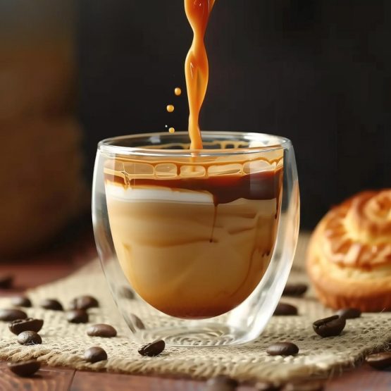 Vaso doble vidrio 250 ml 9×8 cm