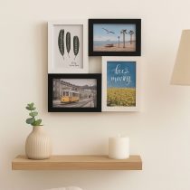 Portarretrato 4 fotos bicolor 28×28 cm