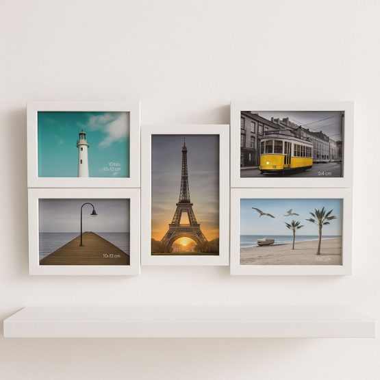 Portarretrato 5 fotos 45×24 cm