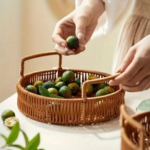 Bandeja ratan con asas chica 20 cm